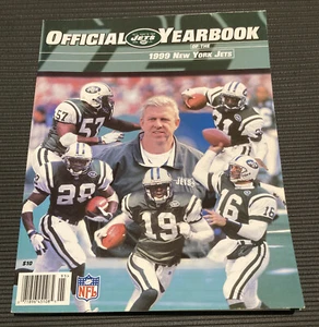 New York Jets 1999 Yearbook Bill Parcells Curtis Martin Keyshawn Johnson - Picture 1 of 1