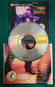Steppin' Country by Various Artists (CD, Jul-1993, Columbia (USA)) No Case - Imagen 1 de 2