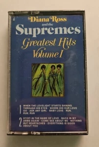Diana Ross And The Supremes - Greatest Hits Volume 1 Cassette SEALED Motown VTG - Picture 1 of 4