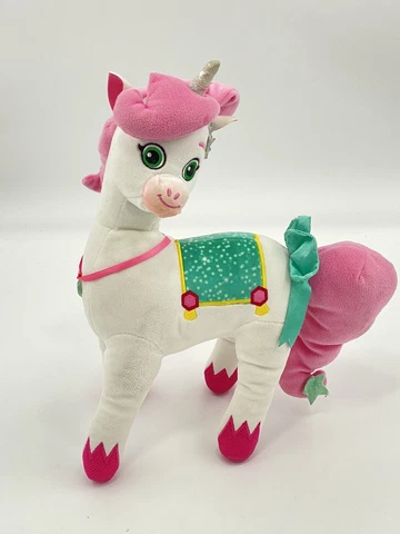 Nickelodeon 14 Inch Nella Princess Knight TRINKET Unicorn Plush Stuffed 2018 Cover