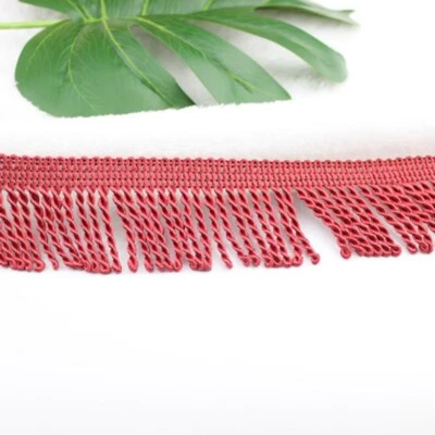 11M DIY Fringe Tassel Trim Upholstery Curtain Sofa Edging Trimming Sewing Craft - Image 1 of 4