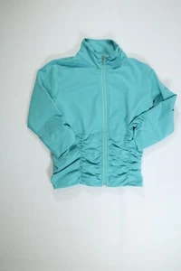 Womens Lucy Green Full Zip Athletic Top Small S EUC - Picture 1 of 5
