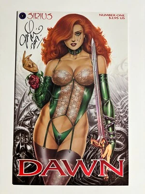Dawn #1 Joseph Lisner Signed 1st Print High Grade Sirius 1995. - Изображение 1 из 4