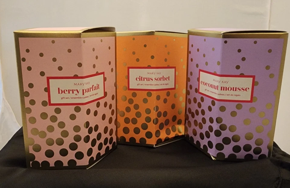 Conjunto de creme para as mãos e bálsamo labial MARY KAY mousse de coco roxo novo APENAS - Imagem 1 de 1