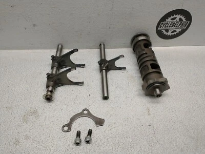 Kawasaki EX250R EX 250 2004 Ninja OEM horquillas de tambor de cambio ejes Foto 1 de 4