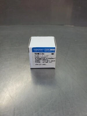 ASHCROFT 15W1005H01B PRESSURE GAUGE, 0-100 PSI, 1.5" FACE, 1/8" NPT.        6C-7 - Image 1 of 2