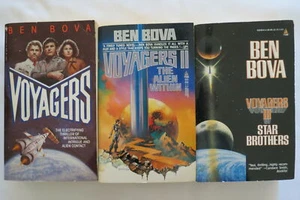 Ben Bova I VOYAGERS; II ALIEN WITHIN; III STAR BROTHERS 1985 SIGNED - Imagen 1 de 4