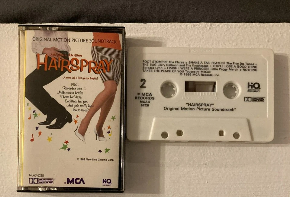 Cassette Tape HAIRSPRAY Movie Original Motion Picture Soundtrack - Image 1 of 1