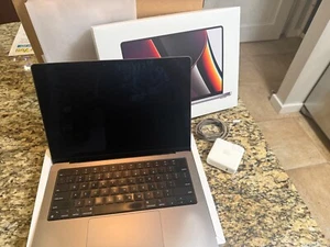 Apple Macbook Pro M1 14" 8-core CPU 14-core GPU 2021 512gb 16GB NOT CHARGING! - Afbeelding 1 van 11