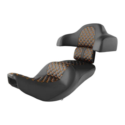 Respaldo trasero asiento conductor pasajero apto para Indian Roadmaster Limited 2021-2024 Foto 1 de 4