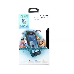 LIFEPROOF CASE FOR SAMSUNG GALAXY S3 NUUD DIRT DROP WATERPROOF BLACK NEW 1701-01 - Picture 1 of 2