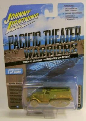 M2 HALF-TRACK WWII V/B OKINAWA PACIFIC THEATER WARRIORS JOHNNY LIGHTNING - Image 1 of 2