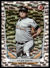 2014 Bowman Draft Picks & Prospects Tyler Kolek #DP1 Refractor
