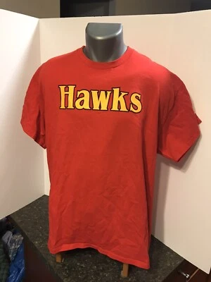Atlanta Hawks Chik-Fil-A Men’s T-shirt XL Red Cotton - Athletic Cut - Image 1 of 4
