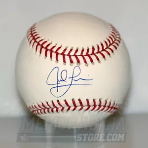 Jed Lowrie Oakland Athletics A's autographed signed baseball MLB authentic - Picture 1 of 1