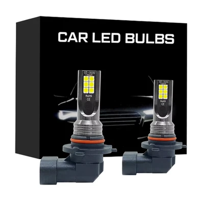 2Pcs LED H8 H11 Bulb H16 JP 9005 HB3 9006 HB4 Lamp Super Bright Car Fog Lights D - Image 1 of 4
