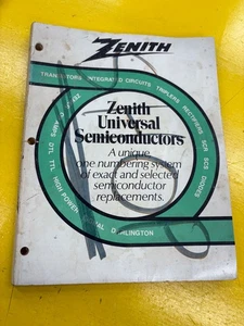 Zenith universal Semiconductor selector replacement book manual - Picture 1 of 10