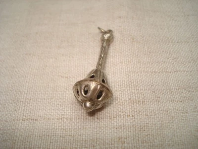 Hochet Miniature  /Accessoire de Poupée Ancienne - Photo 1/4