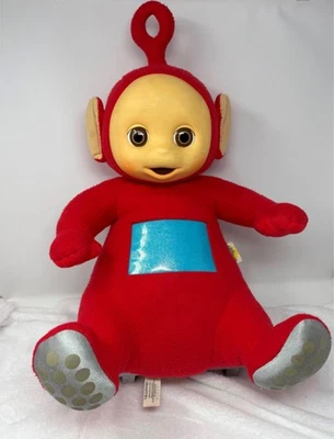 Teletubbies Jumbo 1998 rojo sentado PO 22" juguete de peluche de Playskool Foto 1 de 4