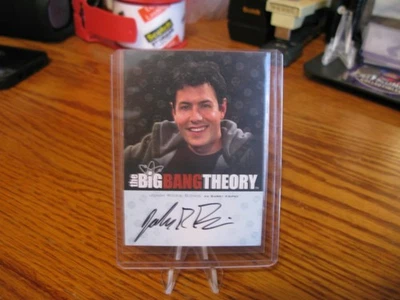 Tarjeta autógrafa Cryptozoic 2012 Big Bang Theory John Ross Bowie Barry Kripke A10 Foto 1 de 2