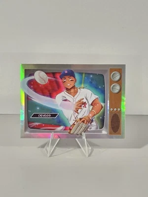 2025 Bowman аниме Рафаэль Деверс #BA-29 SSP чехол хит - Boston Red Sox - Giants - Изображение 1 из 3