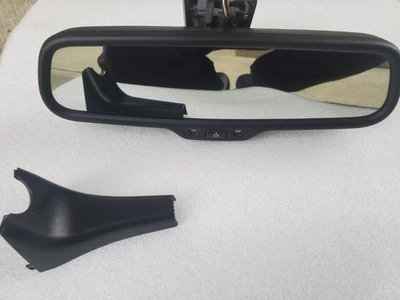  2009 Audi A4 S4 B7 Convertible Black Interior Rear View Mirror Compass Auto... - Image 1 of 4