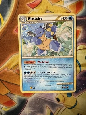 Blastoise 13/95 Regular Non Holo Rare - HGSS Unleashed - Pokémon TCG - HP - Image 1 of 2