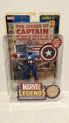 2002 Marvel Legends Toy Biz Origin Of Captain America серия 1 новые игрушки K-B 2002 - Изображение 1 из 4