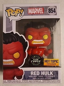 Funko Pop! Marvel - Red Hulk #854 Hot Topic (Exclusive) GITD Chase Edition - Picture 1 of 1