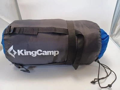 Saco de dormir KingCamp Lona 250 - GRANDE. AZUL 7G5 - Imagem 1 de 4
