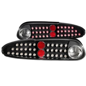 Black Clear Lens Tail Light Assembly fits 93-02 Chevrolet Camaro w/o 2057 Bulbs - Picture 1 of 3