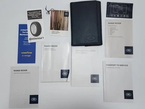 2015 RANGE ROVER FULL SIZE OWNERS MANUAL w NAVI BOOKS FULL SET OEM 5.0 V8 SC  - Picture 1 of 11