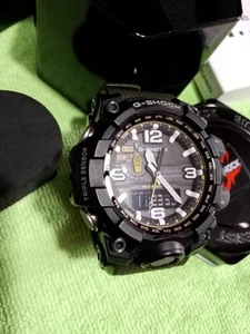 Casio G-Shock GWG-1000-1A3 Mudmaster Resin Analog Digital Black Green Watch - Imagen 1 de 12
