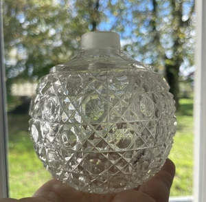 Flacon bouteille boule cristal DLG Diamants Pierreries de Baccarat non signé - Imagen 1 de 11