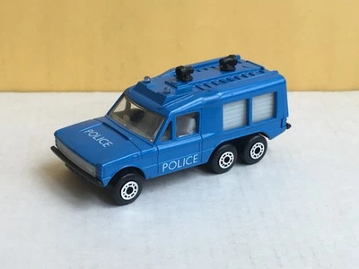 Matchbox Carmichael Commando blue POLICE with speakers made in Bulgaria 1982 - Image 1 of 4