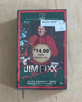 JIM FIXX ON RUNNING (1980) Sealed Betamax RCA Jogging Exercise Fitness Video - Image 1 of 4