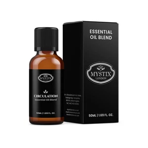 Mystix London Circulation Essential Oil Blend - 100% Pure - 50ml - Picture 1 of 6