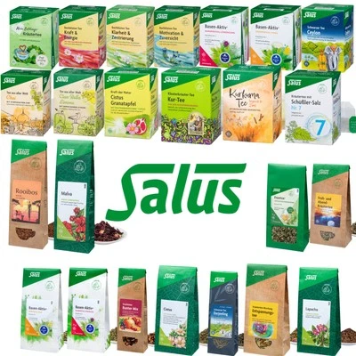Salus alle Tee Sorten von A - Z Beutel und lose in verschiedenen Größen - Bild 1 von 4