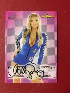 2011 Bench Warmer Nikki Ziering Racer Girls Auto Autograph #RG7 - Picture 1 of 2