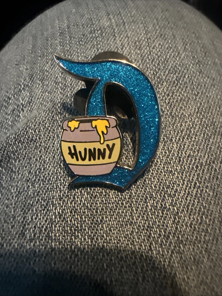 LLAVE DE DISNEYLAND DLR 70º misterio oculto d pin pooh hunny pot espalda dorada/brillo Foto 1 de 3