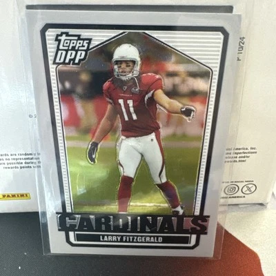 2007 Topps Draft Picks and Prospects (DPP) Chrome Silver /299 Larry Fitzgerald - Image 1 of 2