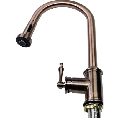 Grifo de cocina Signature Hardware 434080 Southgate - Cobre antiguo *LEER Foto 1 de 4