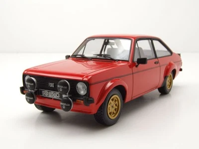 Ford Escort Rs 2000 1977 Rosso Modellino Auto 1:24 Whitebox - Immagine 1 di 4