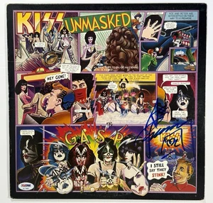 Ace Frehley signed KISS Album Unmasked Lp handsigniert psa dna coa - Bild 1 von 10