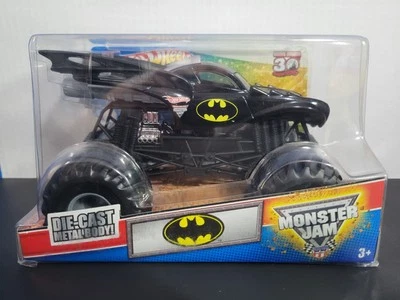Hot Wheels Monster Jam 2012 Original Batman 1:24 Scale Batmobile 30th Anniversar - Image 1 of 4