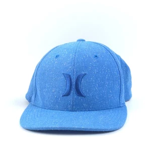 Hurley Logo Hat Flexfit L/XL Light Blue Cap - Picture 1 of 10