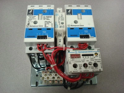 USED Westinghouse W210M1CFCY7 Reversing Contactor Assembly B.H11 Size 1 120V - Image 1 of 4