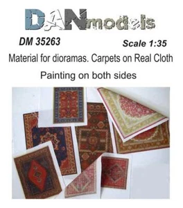 Material para dioramas Dan Models 35263 -1/35. Alfombras de tela real. Juego #3 - Imagen 1 de 12