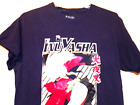 InuYasha Japanese Anime Men's Character Group blue Tee Shirt MR