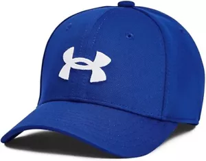 Under Armour Boys Blitzing Cap Hat Stretch Fit Youth Med/Youth Large NWT - Picture 1 of 2